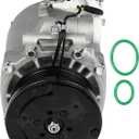 cciyu AC Compressor 2008-2010 for Mitsubishi for Lancer 2.0L AC Compressor for Car