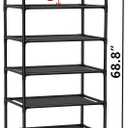 FIDUCIAL HOME 10 Tiers Shoe Rack 20-25 Pairs Sturdy Shoe Shelf