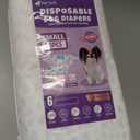 Pet Soft Female Dog Diapers - Disposable Doggie Diapers with Wetness Indicator, Puppy & Cat Diaper Super Absorbent, Fit for Female Dog in Heat or Incontinence, 20pcs (S, Mixed)