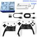 Upgrade M15 Retro Game Stick Pro, 64GB/128GB Storage, Retro Gaming Console with Wireless Controller, Plug & Play for TV PC, Supports Multiple-Open-source Emulator Platform (128, GB)