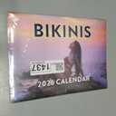Bikini Calendar 2026 Wall Monthly Swimsuit Models Calender 12 Month | American Made In The USA