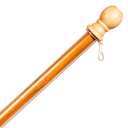 Briarwood Lane 57" Pine Wooden Flag Pole