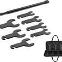 Mekar Pneumatic Fan Clutch Wrench Set Clutch Removal Tool Kit Compatible with Jeep, Ford, GM,Chrysler