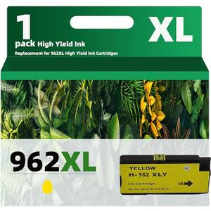 962XL Ink, Replacement for 962 XL Ink Cartridges, Works with OfficeJet Pro 9015, 9025, 9010, 9020 Printers (4-Color Combo Pack)