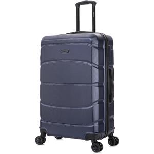 DUKAP SENSE 28-Inch Large Hardside Spinner Luggage Durable Zippered Blue