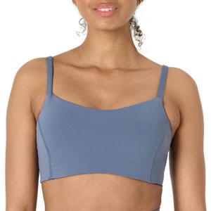 Amazon Essentials Women's Active FormFlex Buttery Soft Light Support Sweetheart Neck Yoga Sports Bra (Large)