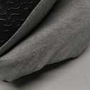 C CUSHION LAB Patented Pressure Relief Seat Cushion for Long Sitting Hours on Office/Home Chair, Car, Wheelchair - Extra-Dense Memory Foam for Hip, Tailbone, Coccyx, Sciatica - Light Grey