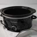 Crock-Pot 4-Quart Manual Slow Cooker, Black