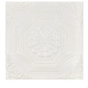 Elffloor Ceiling Tiles Peel and Stick Waterproof 3D Foam Self-Adhesive Flower Ceiling Sticker 13.8 in×13.8 in, Pack of 32, Covering42 sq.ft for roof and Wall