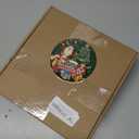 Christmas Garland with Lights 5.9Ft Christmas Garland with Red Berries Green Holly Leaves Pre Lit Garland for Indoor Xmas Decoration Battery Operated Lighted Garland for Mantle Fireplace Stair (1 Pack Red Berry Garland)