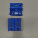 Weewooday 4 Pieces D-Cell Battery Holder Series or Parallel Physical Science Plastic D Size Battery Case Physics D Holder