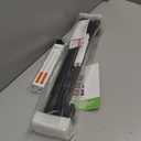 20 Inches Tall Retractable Short Dog Gates for Doorways, Short Pet Gate to Step Over, Extends up to 55" Wide, Step Over Puppy Gates for Stairs Mesh Doggy Gates Small Dog Gate Indoor Outdoor (Black)