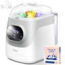 PINNGUSHIUpgradedBaby Bottle Washer Pro, Sterilizer, Dryer & Water-Filter, 5-in-One Cleaning Machine Fits 6 Bottles, Pump Parts & Baby Essential, No More Hand Washing for Busy Moms & Parents