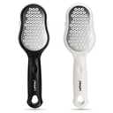LePinko Foot Scrubber Set, Updated Blades, No Hurt Feet File, Powerful Pedicure Tool to Remove Callus and Dead Skin, Use in Shower or Dry, 2PCS