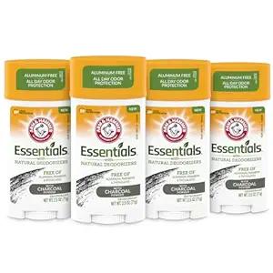 Arm & Hammer Essentials Charcoal Deodorant 4Pack