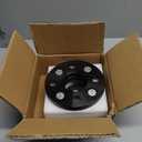 Customadeonly 4x100 Forged Hubcentric Wheel Spacers 15mm Black (2pcs) Compatible for Miata, 124 Spider, Corolla, Echo, MR2, xA, xB, iA, Rio, Spectra (54.1mm Center Bore, M12x1.5 Studs)