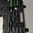 DISEN 9PCS Click Torque Wrench Set 1/4" 3/8" 1/2" Drive 20-220 In.lb, 5-45 Ft.lb, 10-170 Ft.lb with 6 Adapters, 3% Accuracy, 72-Tooth, Dual Scale, Storage Case for Bike, Motorcycle, Car, Truck Repair