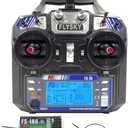 FLYSKY FS-i6 6CH 2.4GHz Radio System RC Transmitter Controller w/FS-iA6 Receiver for RC Helicopter Plane Quadcopter Glide (Mode_2)