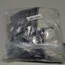 Cornhole Bags Set of 8 Regulation Weight & Size Includes Carry Case (Gray & Black)