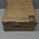 HOUSE DAY Black Plastic Hangers 60 Pack, Clothes Hangers with Non Slip Hooks, Durable & Space Saving Coat Hanger, Light-Weight Clothing Hanger, Perfect Closet Organizer for Everyday Use