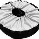 Spare Tire Cover with Handle,600D Oxford Cloth Portable Tire Totes,Tire Bag Against Dust and Scratches Tire Wheel Protector for RV Jeep(Fits Tire Diameters 22''-31'',M)