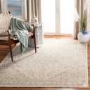 SAFAVIEH Victoria Collection VIC902N Oriental Medallion Non-Shedding Living Room Dining Bedroom Area Rug 12' x 16 Ivory 