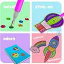 Dan&Darci Diamond Art Kit for Kids - Gem Painting - Arts & Crafts Kits for Ages 6-12 - Gifts for 6, 7, 8, 9, 10, 11, 12 Year Old Boy & Girl - Girls Birthday Toys Gift Ideas - Craft Activities