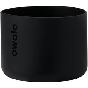 Owala Silicone Boot Accessory for Stainless Steel Water Bottles, Anti-Slip Dent Protective Sleeve, Protects FreeSip, Black, Made 40 Oz Water Bottle