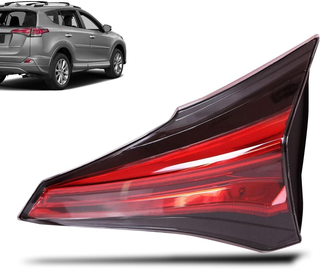 Tail Light Inner Compatible With 2016 2017 2018 Toyota Rav4 Right Passenger Side Taillight Replace 815900R030 Halogen