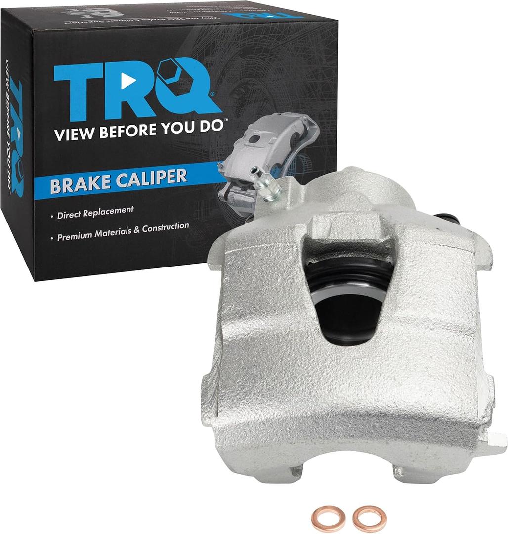 TRQ Front Right Brake Caliper Passenger Side Compatible with 2009-2011 Audi A3 A3 Quattro 1998-2010 Volkswagen Beetle 1999-2006 Golf 1999-2015 Jetta