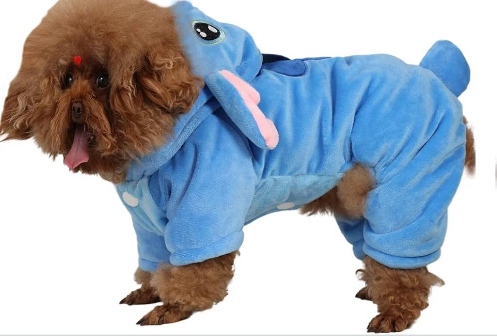 Pet Costume Dog Hoodies Pet Xmas Pajamas Outfit, Pet Coat for Small Medium Large Dogs Cats Winter Cartoon Coat for Party Halloween Christmas, Small