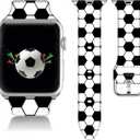 Compatible With Rainbow Pride Apple Watch 38/40/41/42/44/45/46/49mm For Women Men, Soft Silicone Baseball Horse Gifts Decorations Replacement Wristband Band For Iwatch Series 10 9 8 7 6 5 4 3 2 1 SE