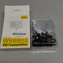 Nulaxy Bluetooth FM Transmitter for Car, Wireless Car Bluetooth V5.0 Adapter with Big Color Screen, Support QC3.0 Fast Charging, Hands-Free Call, MP3 Music Player BASS&TRE Booster, TF Card AUX-KM28 (Black)