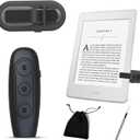2 x Universal Remote Control Page Turner for Kindle, iPad, Oasis Kobo, & More Compatible with E-Readers & Tablets Ideal for Reading Novels, Comics, & Taking Photos Includes Wrist Strap & Storage Bag