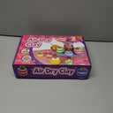 ifergoo Air Dry Clay Kit for Kids - Cakes Modeling Clay, Includes 6 Dessert Designs and Display Stand, DIY Art & Crafts School Projects, Home Party Kids Toys, Holidays Gifts for Age 3-12 Girls & Boys