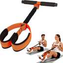 2026 New Pedal Resistance Band with Handle, Natural Rubber Foot Pedal Resistance Bands, Multifunction Fitness Bands for Abdomen, Waist, Arm, Leg (53 LBS)