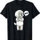 Stubborn Bichon Frise Dog T-Shirt, S