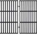 7637 Grill Grates for Weber Spirit E210,17.5 Inch Grill Parts for Weber Spirit E210, E220,S210,S220,S215 with Front Control,Cast Iron Replacement Parts for Weber Spirit 200 & GS4 Spirit II E210