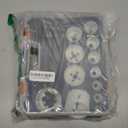 Hole Saw Kit Bi Metal, with 3/4" to 2-1/2" 22 PCS Saw Blades in Case, Hole Saw Set for Metal, Wood and Plastic, with Clean and Smooth Cutting Edge, Fast Chip Removal