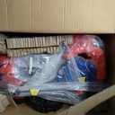 Kid Trax Marvel Spiderman Toddler ATV Ride On Toy, 12 Volt Battery, 3-7 Years, Max Rider Weight 88 lbs, Spider-Man Blue