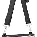 2 x FANGSUN Clear Crossbody Bag Stadium Approved, Clear Purse for Women, Transparent Shoulder Messenger Handbag for Concert Sport