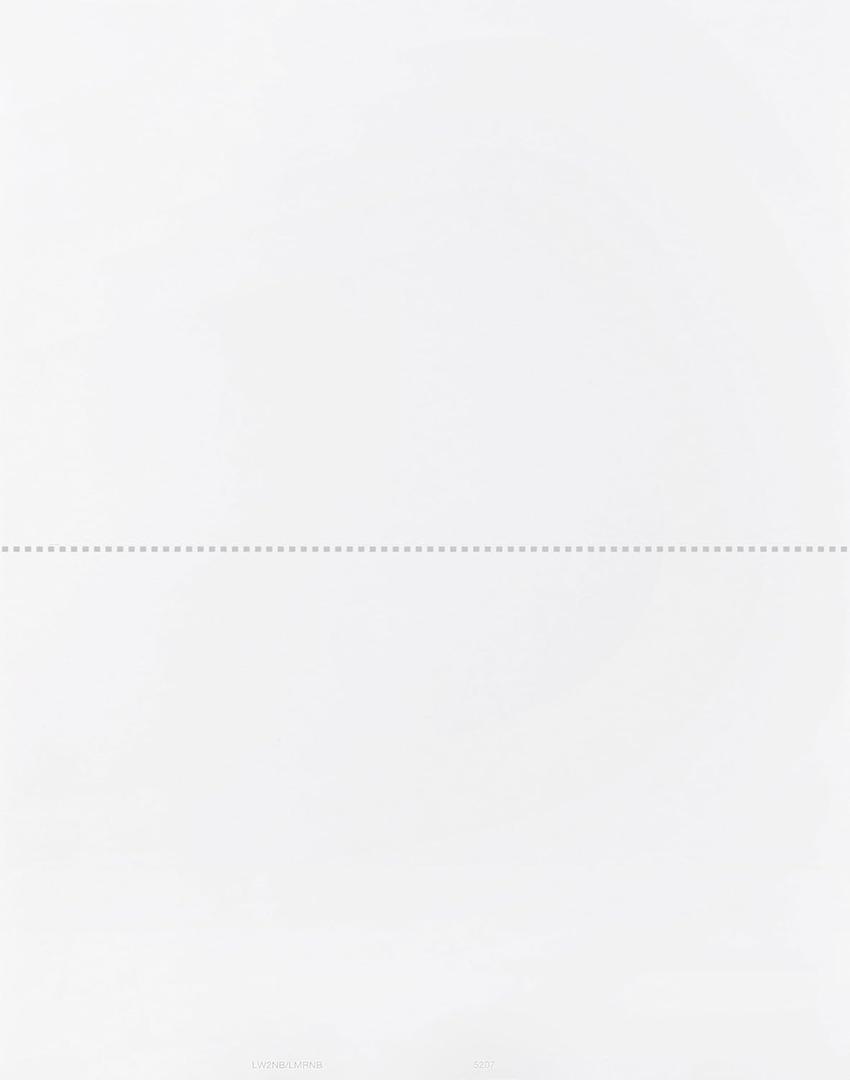 Blank Tax Forms Paper 2-Up, Use For W2 And 1099, No Backer - Compatible with QuickBooks and Accounting Software, Pack of 50 Sheets 100 Forms