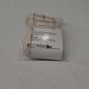 H.VERSAILTEX Armless Accent Chair Covers Thick Velvet Armless Chair Slipcovers High Stretch Chair Covers for Living Room Hotel Machine Washable Furniture Protector with Elastic Bottom, Ivory