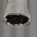 RITOLLO 6 lb Black Pebble Rocks 3/5-8/5 Inch Polished River Stones for Indoor Plants, Garden Landscaping, Vase Fillers & Aquarium Decor - Natural Decorative Rocks for Succulents, Bonsai, Terrariums