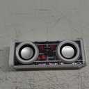 Ilive Transparent+ Wireless Bluetooth Speaker with Color Changing LED Lights, ISB214W