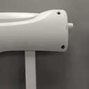 Narrow Baby Gate 24.4-29 Inch for Stairs Pet Dog Gates Indoor for Doorways
