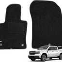 WENNEBIRD Superior Carpet Front Row Floor Mats for 2022-2026 Ford Maverick, 0.6-Inch Ultra-Thick, Noise-Reducing, All-Weather Waterproof Anti-Slip 2-Pc Set