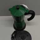 Coffee Pot 6 Cup Electric Espresso Coffee Maker Italian Moka Maker 300ml Portable Aluminum Espresso Machine Cafetera Moka Pot with Detachable Base, Gift for Home Travel(Dark Green)