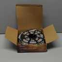 JMEXSUSS 168FT 600 LED Christmas Lights Outdoor Waterproof Clear Wire Indoor String Lights for Outside Warm White Christmas Tree Lights Plug in for Bedroom Wedding Party Valentines Decor