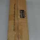 YaFex Curtain Rods 32-118 Inch, Heavy Duty 1 Inch Adjustable Curtain Rod for Windows, Black Long Window Treatment Rods, Modern Design, Easy Installation